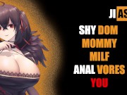 Preview 2 of Shy dom mommy anal vores YOU [asmr]