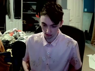 Twimk Caught in Sissy Diaper by Professor