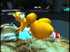 Marine the Raccoon X Sonic OC - Screenshot 1 of 16 - Kink