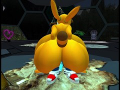 Marine the Raccoon X Sonic OC - Screenshot 11 of 16 - Kink