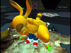 Marine the Raccoon X Sonic OC - Screenshot 3 of 16 - Fatass