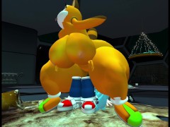 Marine the Raccoon X Sonic OC - Screenshot 6 of 16 - Kink