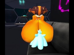 Sticks the Badger X Sonic OC