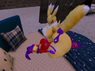 Renamon X Blaziken