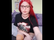 Preview 1 of Veronikavonk Busty redhead Tik Tok Horny ass hell