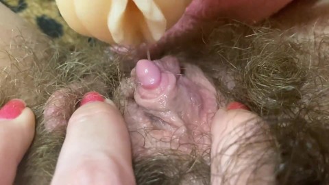 Hardcore clitoris orgasme extreme close-up vagina seks 60fps HD POV Trailer