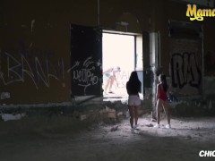 Video ChicasLoca - Apolonia Lapiedra And Alexa Tomas Hottest Spanish Babes Public Threesome