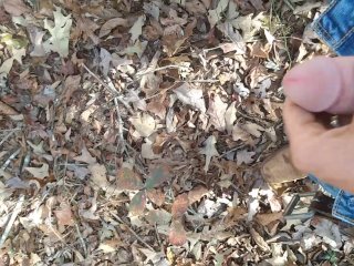 Hubby jacking off at work