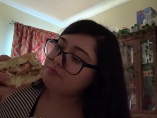 verified amateurs, chubby eating, bbw eating food, red head
