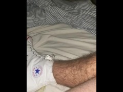 Cumming to my Converse Chuck Taylor’s 