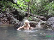 Preview 4 of I WENT IN JUNGLE FOR GET FUN, SWIM NAKED, MASTURBATE AND PISS IN PURE SPRING WATER