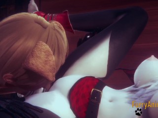 Furry Hentai 3D - DogBoy y Cat Tienen Sexo Duro 1/2
