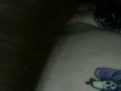 LadyShatter vs BBC 1st cumshot on new spade tattoo