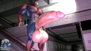 Prime Muscle Growth In Spiderman