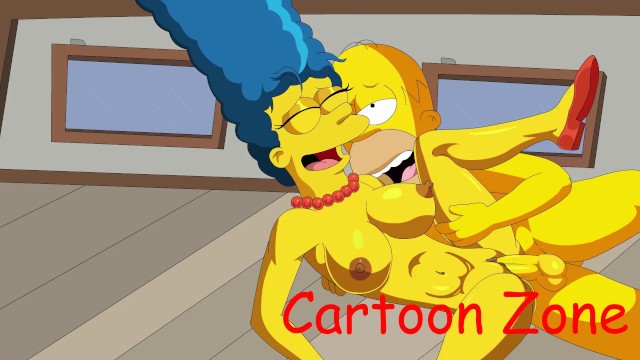 Famous Toon Porn Tiny - Marge and Homer's Honeymoon THE SIMPSONS CARTOON PORN - Pornhub.com