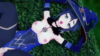 Genshin Impact. Sex with Magic Astronomer Mona (Real Mona Voice!) [3D Hentai, 4K 60FPS, Uncensored]