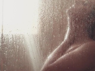 Charlie Gets off and Cums with her Shower Head - now on Pornhub