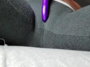 Preview 2 of Unexpected squirting through yoga pants on my lunch break!