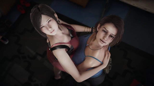 Resident Evil - Lesbian - Jill Valentine x Ada Wong - 3D Porn - Pornhub.com