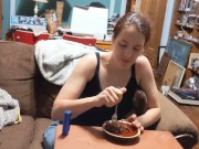 Preview 1 of Eating a brownie with cum