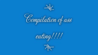 Rocky Tajauta in a compilation of ass eating