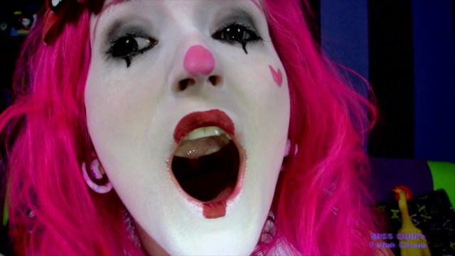 640px x 360px - Clown Girl Belches in your Face while Showing you the inside of her Mouth -  Pornhub.com