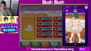 Butt of the joke! Blush Blush #27 W/HentaiGayming