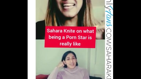 Sahara Knite chats about desi culture and porn ( edited version) on on youtube/c/HijabiBhabhi