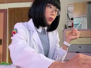 Preview 2 of Aedon Flux - Dr. Fujita from Maniac Ignores you While Smoking a Cigarette Cum Countdown Bribe