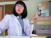 Preview 3 of Aedon Flux - Dr. Fujita from Maniac Ignores you While Smoking a Cigarette Cum Countdown Bribe