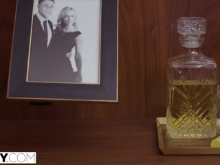 TUSHY Petite Elsa fulfills her anal threesome fantasy