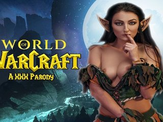 Night Elf Katy Rose Getting Her Ass Fucked In WOW Parody