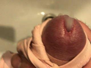 Dirty Stepmom's Panties from the Laundry Basket