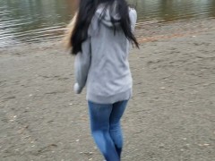 Soaking My White Keds - SFW
