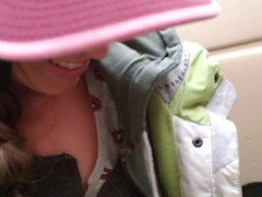 Porta Potty Fun With Nerdy Faery - Screenshot 3 of 16 - Public