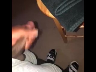 Stroking Nice Black Cock