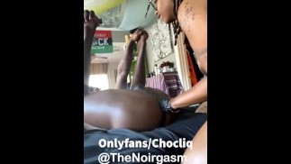 Fisting ebony male sub 