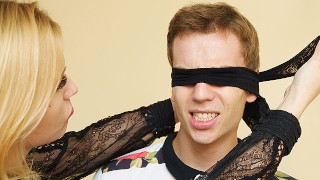 Stepson Anal Fetish Is Taught By Blindfold
