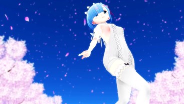 【プチエロ紳士MMD】レムのGIFT【MMDリゼロ】