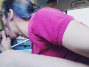 Preview 3 of Anal first time in the backseat in public