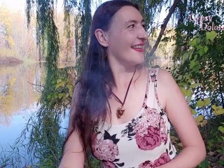 INHALE 50_smoking fetish and risky public nudityby Gypsy Dolores, Angrignon Park, Montreal