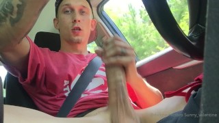 MONSTER COCK AND CUM Sunny_Valentine DRIVING AND JACKING
