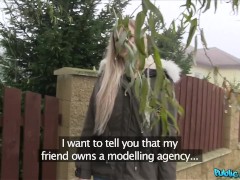 Public Agent Cute Blonde Gets her Tight Shaven Pussie Slammed - Screenshot 1 of 16 - Hungarian