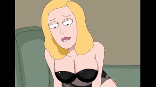 By Loveskysanx Rick And Morty A Way Back Home Sex Scene Only Part 4 Beth #4