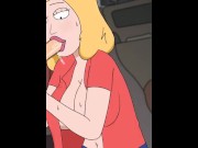 Preview 6 of Rick and Morty - A Way Back Home - Sex Scene Only - Part 5 Beth #5 By LoveSkySanX