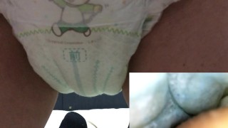 009 Pee On Pampers And It Will Gradually Expand
