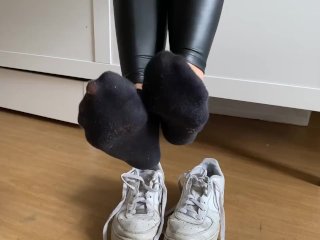 interracial, sock fetish, feet, teen