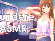 Preview 1 of ❤︎【ASMR】❤︎ Tsundere's Sticky Situation