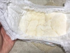 011 ムーニーマンのおむつでおしっこ！ギャザーがしっかり漏れを防いでくれます！ - Screenshot 15 of 16 - おもらし