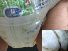 011 ムーニーマンのおむつでおしっこ！ギャザーがしっかり漏れを防いでくれます！ - Screenshot 8 of 16 - おむつ Diaper